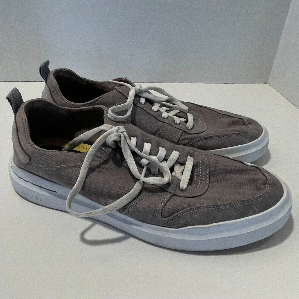 Cole Haan Men's GrandPro Rally Court Canvas Sneakers Shoes - Picture 2 of 11